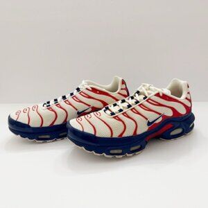 Nike Air Max Plus USA Red White Blue Men's Shoes CZ9167-100 Size 10.5